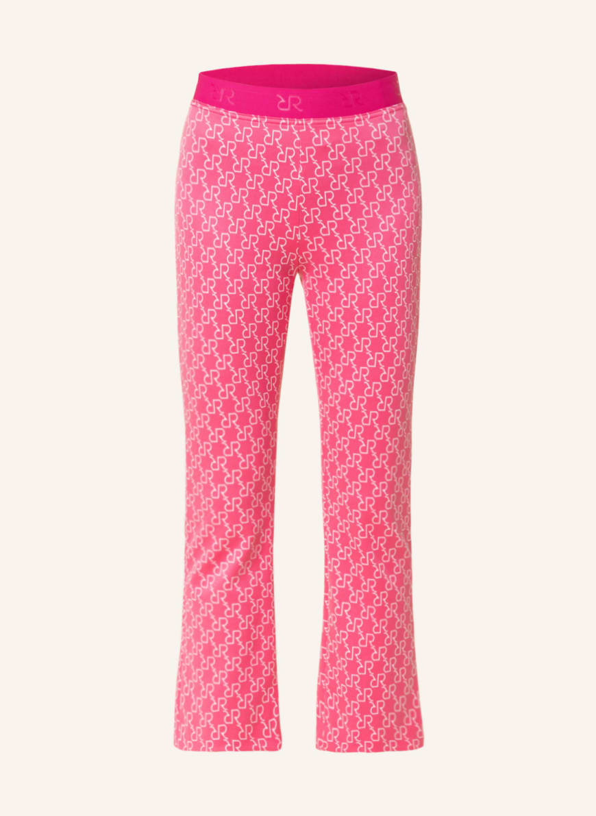 RAFFAELLO ROSSI Jersey pants MACY , Color: PINK/ WHITE (Image 1)