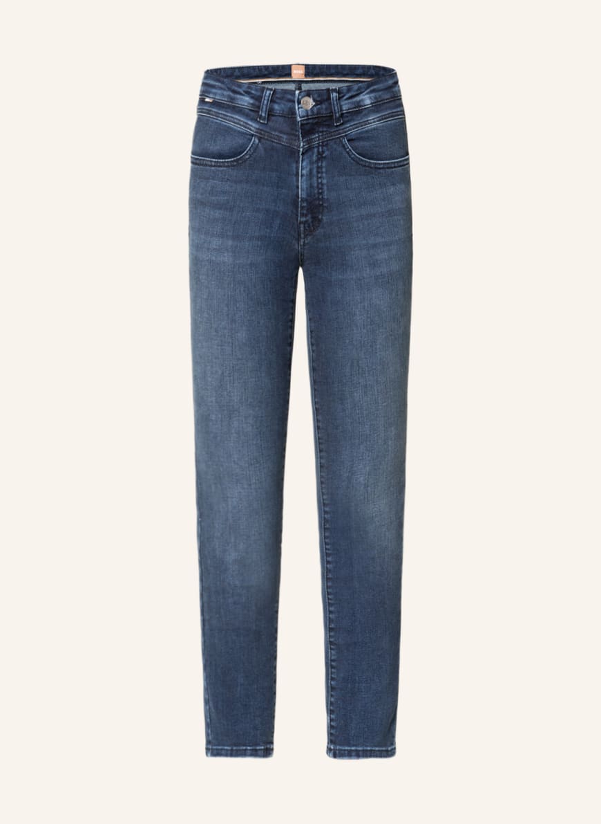 BOSS Skinny Jeans CROP 4.0, Farbe: 414 NAVY (Bild 1)