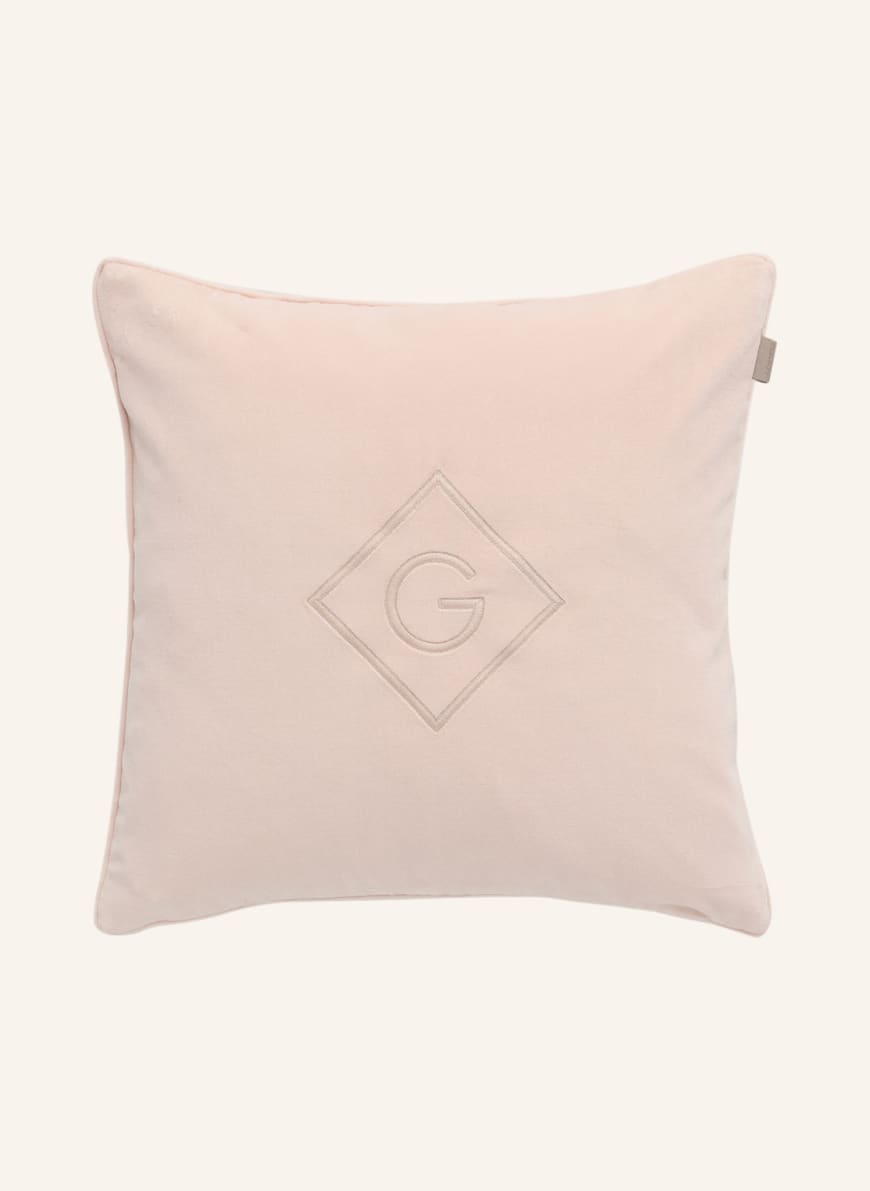 GANT HOME Velvet decorative cushion cover, Color: LIGHT PINK (Image 1)