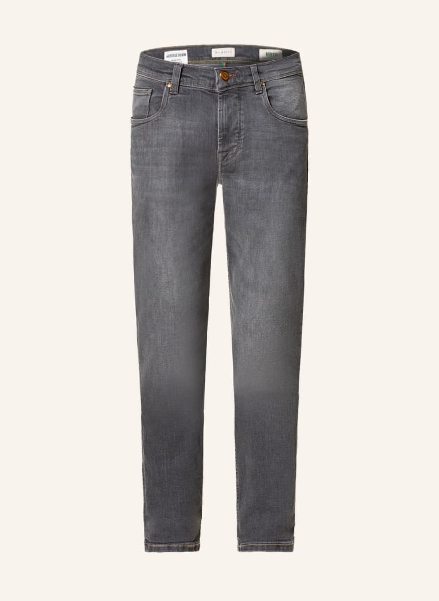 bugatti Jeans Extra Slim Fit, Farbe: 282 dunkelgrau (Bild 1)