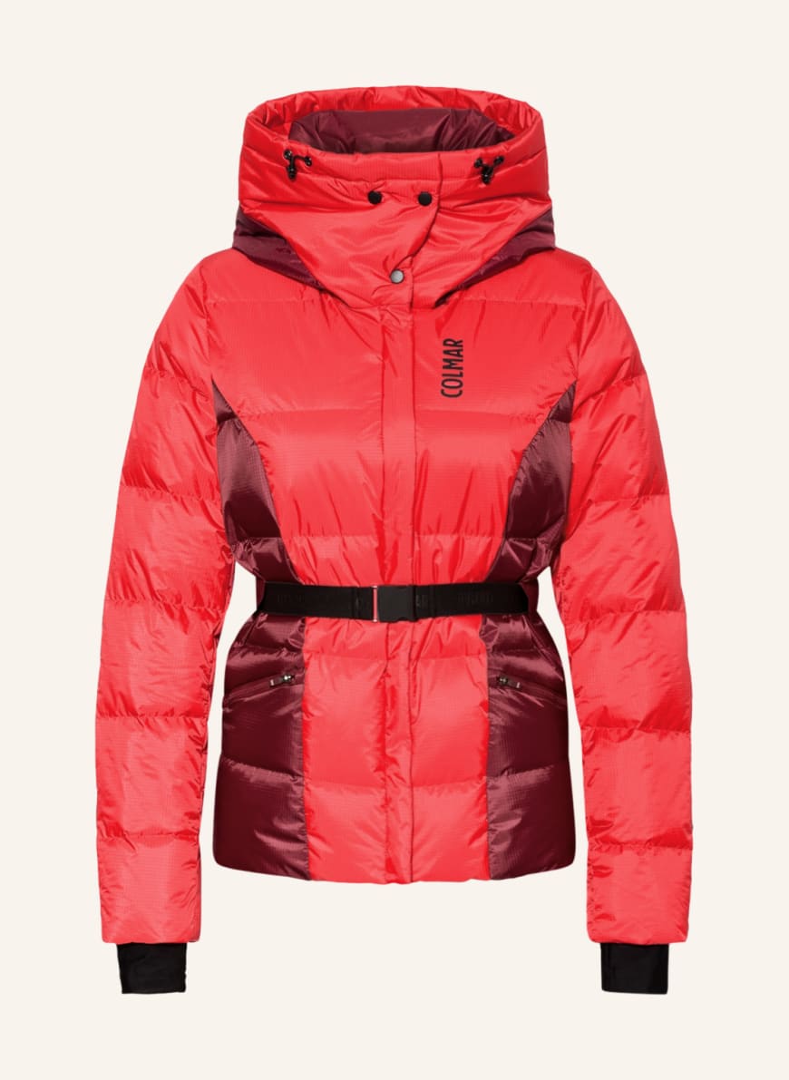 COLMAR Down ski jacket DONNA, Color: RED/ DARK RED (Image 1)