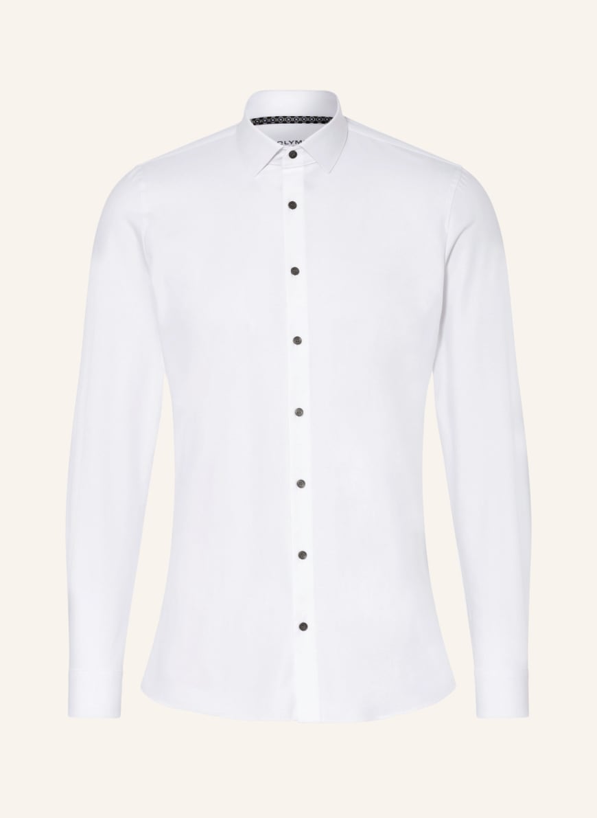 OLYMP Jerseyhemd No. Six 24/Seven super slim, Farbe: WEISS (Bild 1)