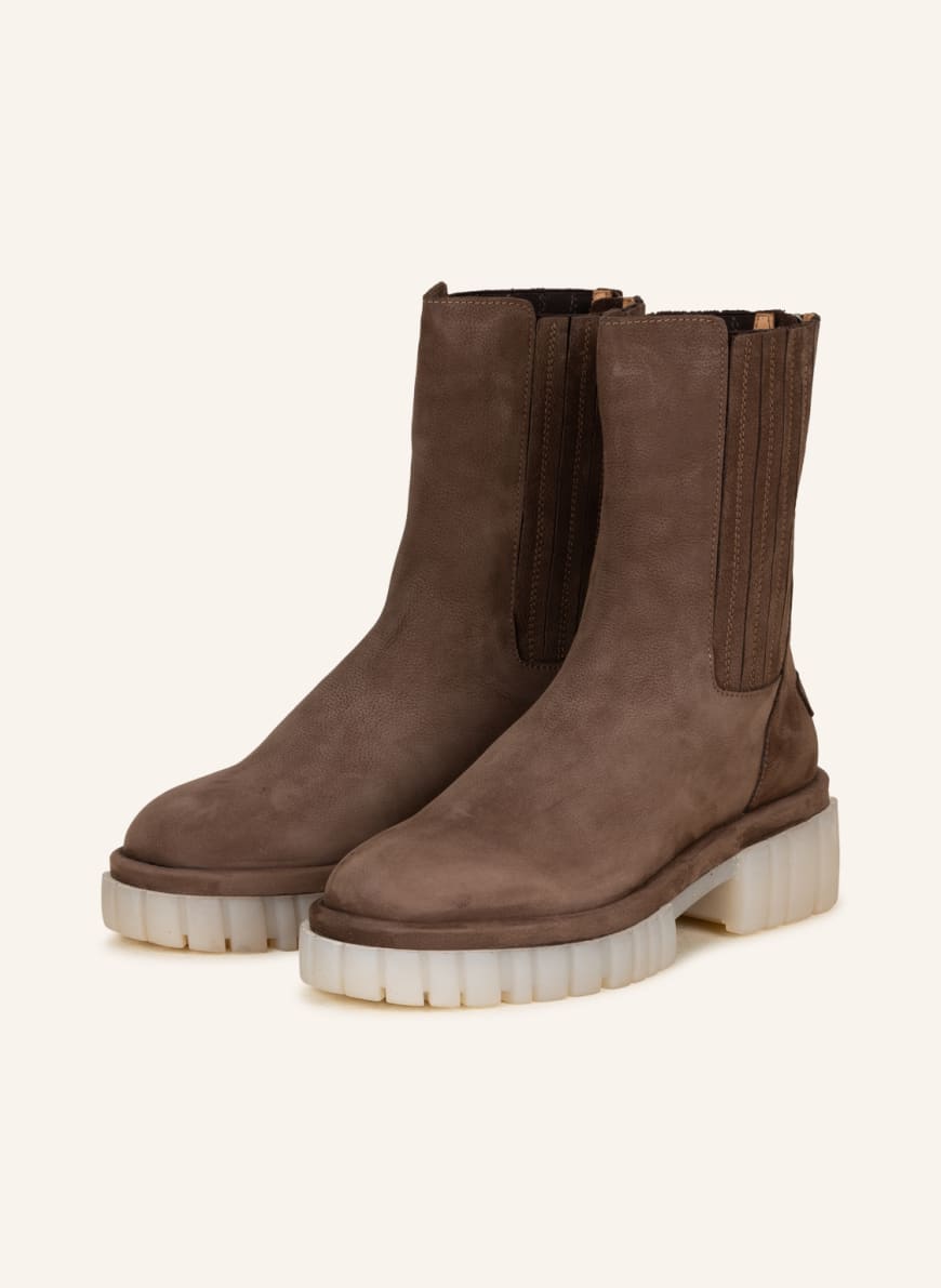 SHABBIES AMSTERDAM Boots , Color: BROWN(Image 1)