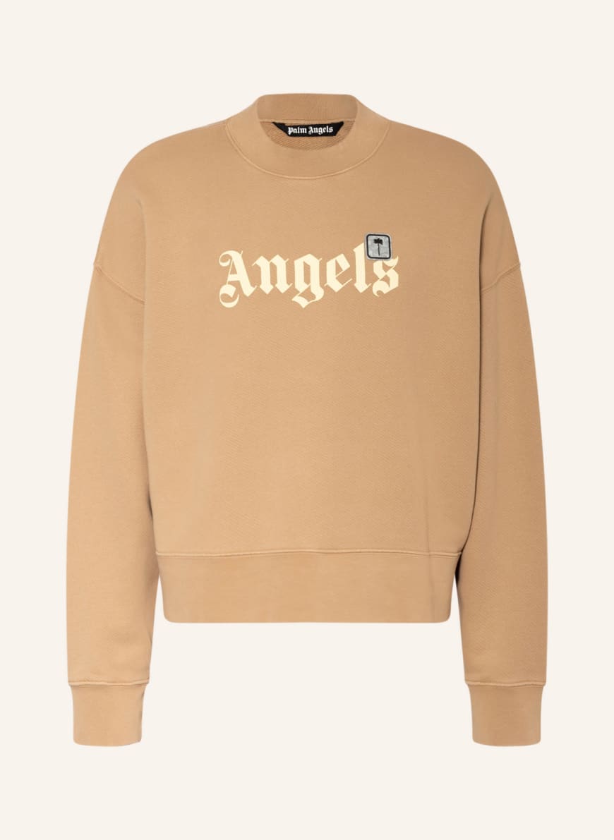 Palm Angels Sweatshirt, Color: CAMEL (Image 1)
