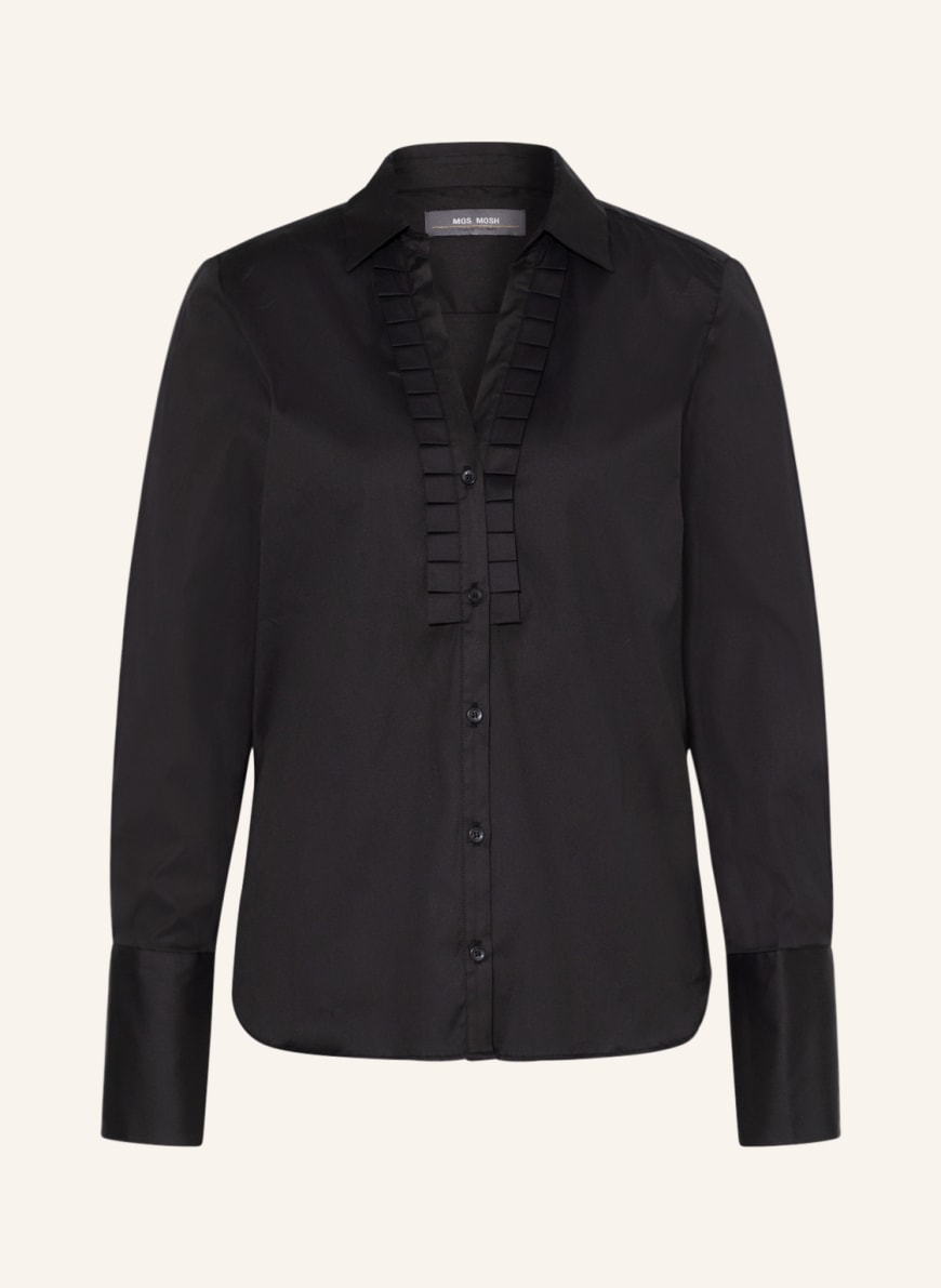 MOS MOSH Shirt blouse SYBIL, Color: BLACK (Image 1)