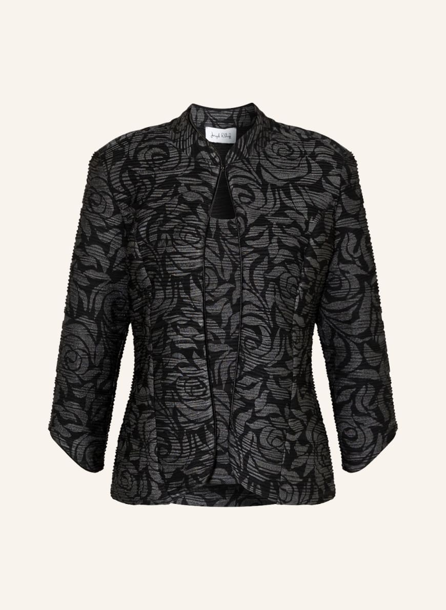 Joseph Ribkoff Set: Blazer und Top mit Glitzergarn, Farbe: SCHWARZ/ SILBER (Bild 1)