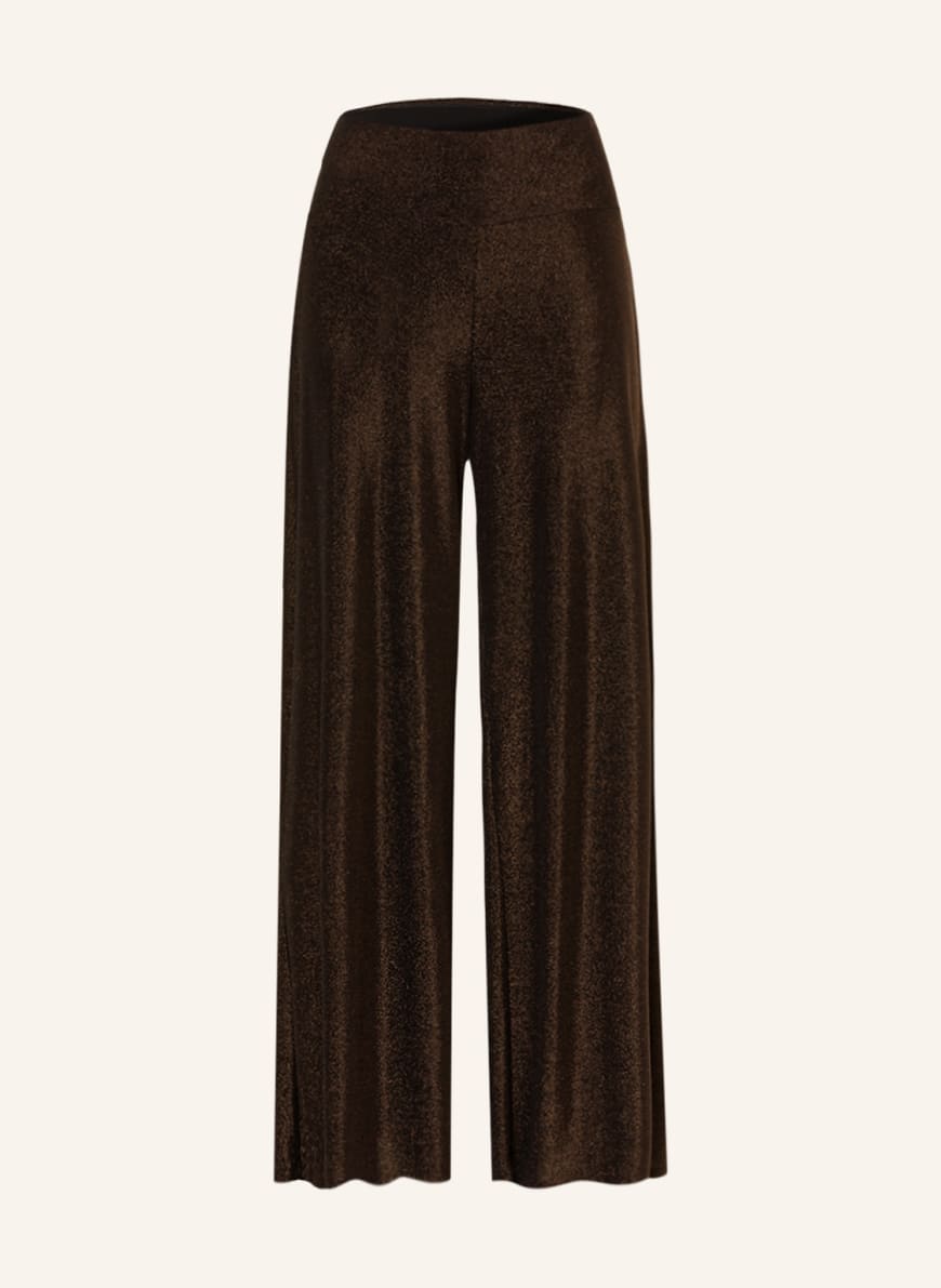 Joseph Ribkoff Marlenehose mit Glitzergarn , Farbe: SCHWARZ/ GOLD (Bild 1)