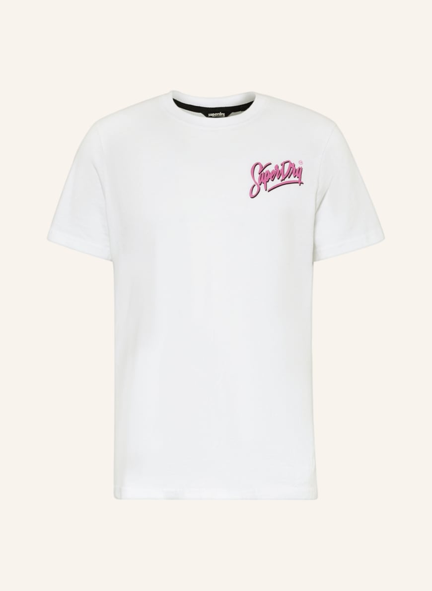 Superdry T-shirt, Color: WHITE (Image 1)
