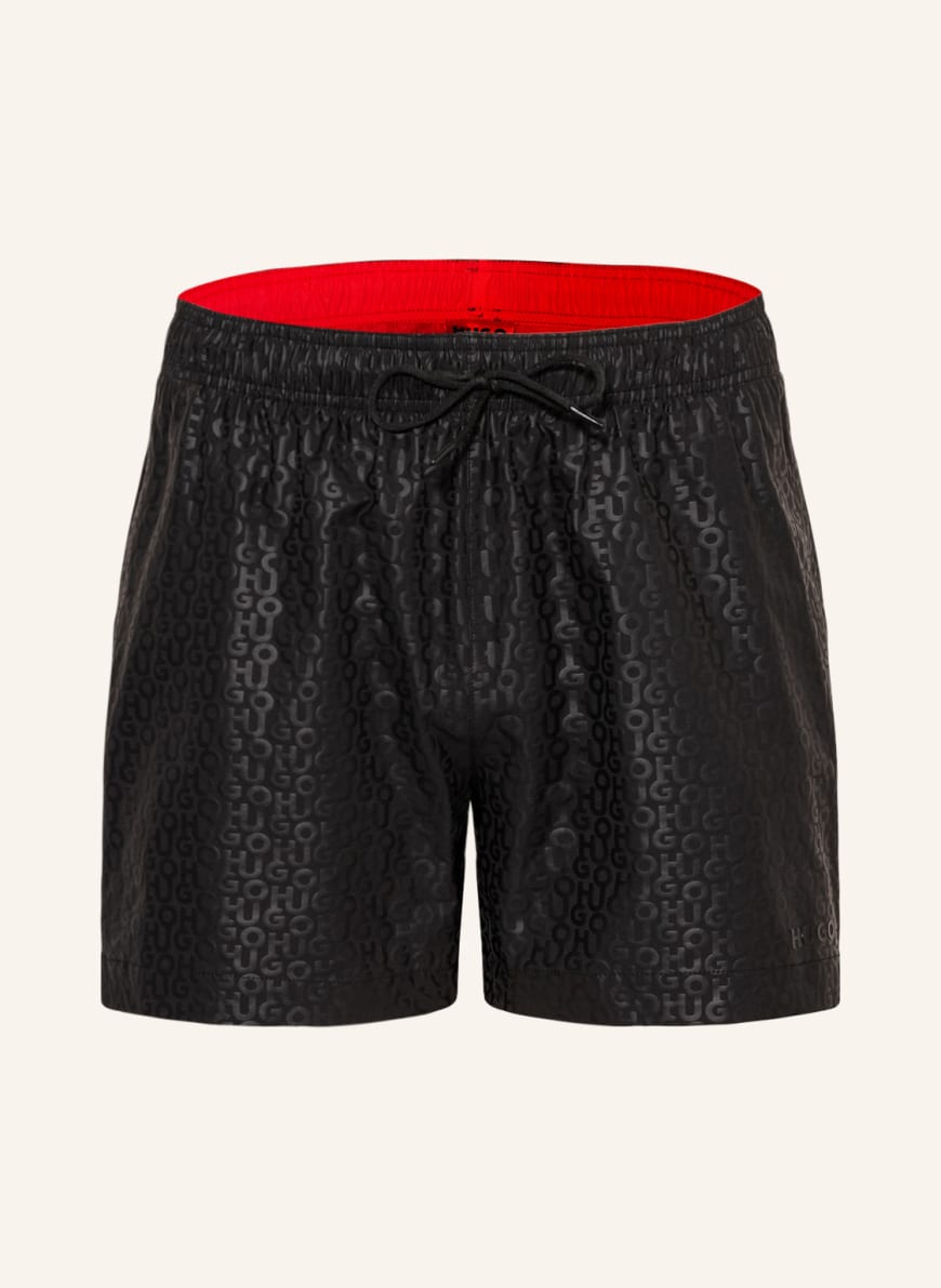 HUGO Swim shorts AYO, Color: BLACK (Image 1)