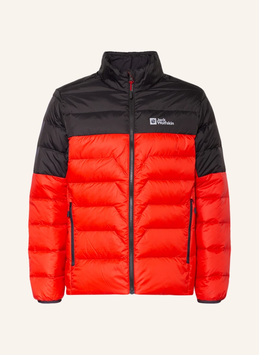 Armstrong een keer erts Jack Wolfskin Down jacket DNA TUNDRA XT in red/ black