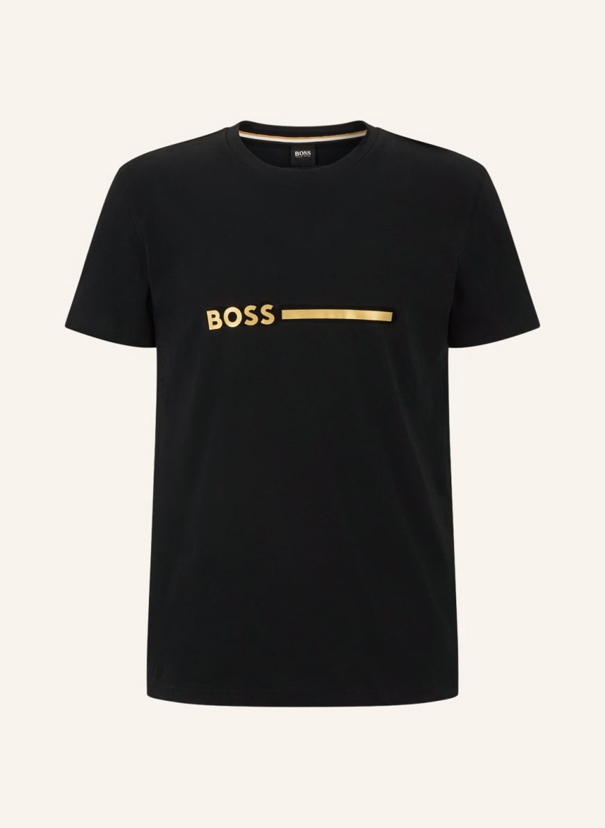 BOSS T-Shirt SPECIAL, Farbe: SCHWARZ/ GOLD (Bild 1)