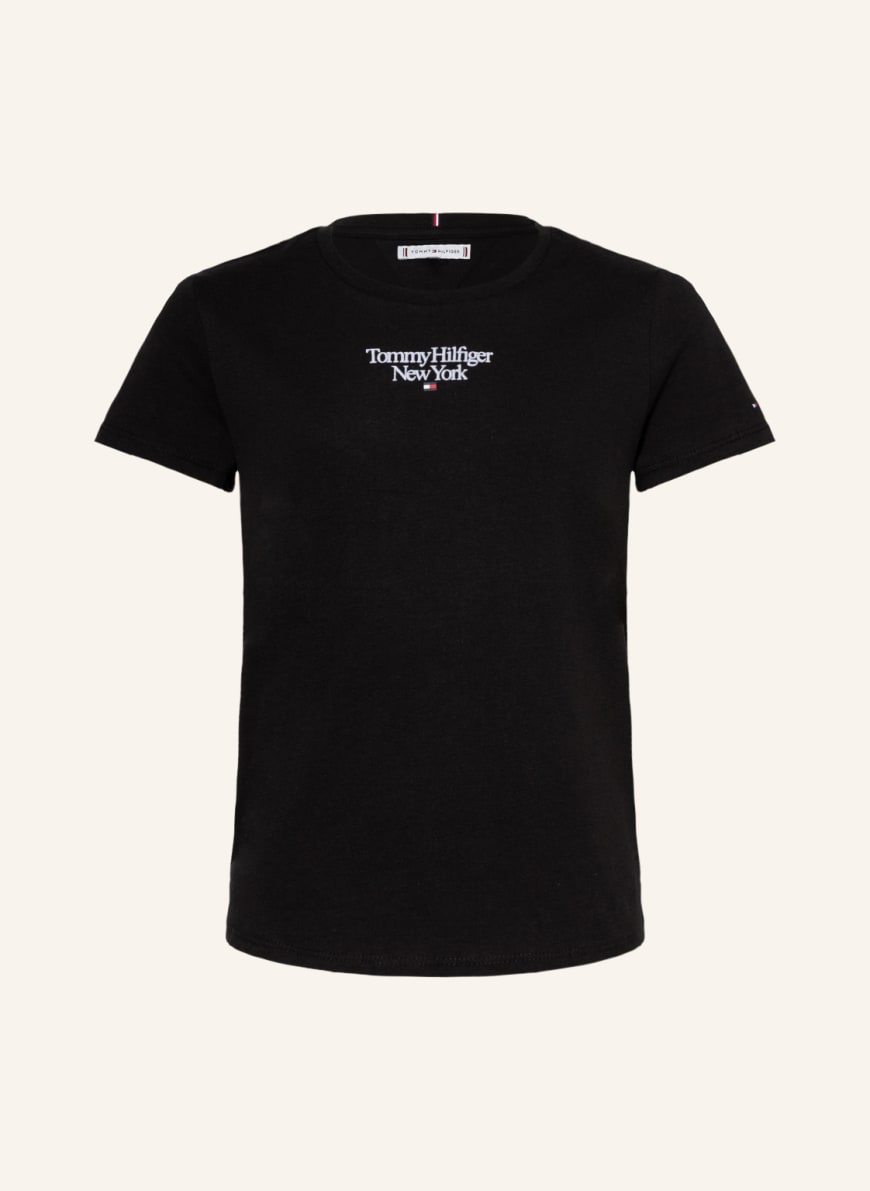 TOMMY HILFIGER T-Shirt, Farbe: SCHWARZ/ WEISS (Bild 1)