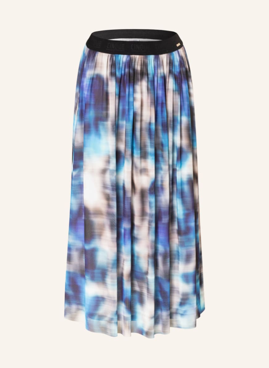 CINQUE Mesh skirt CIPHILLY, Color: BLUE/ BEIGE (Image 1)