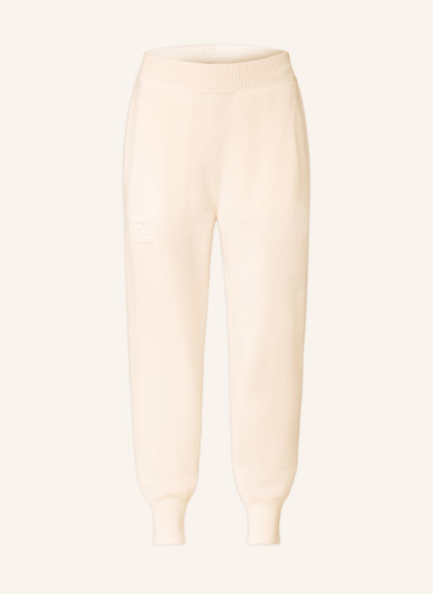 FENDI Knit trousers in cashmere, Color: CREAM (Image 1)