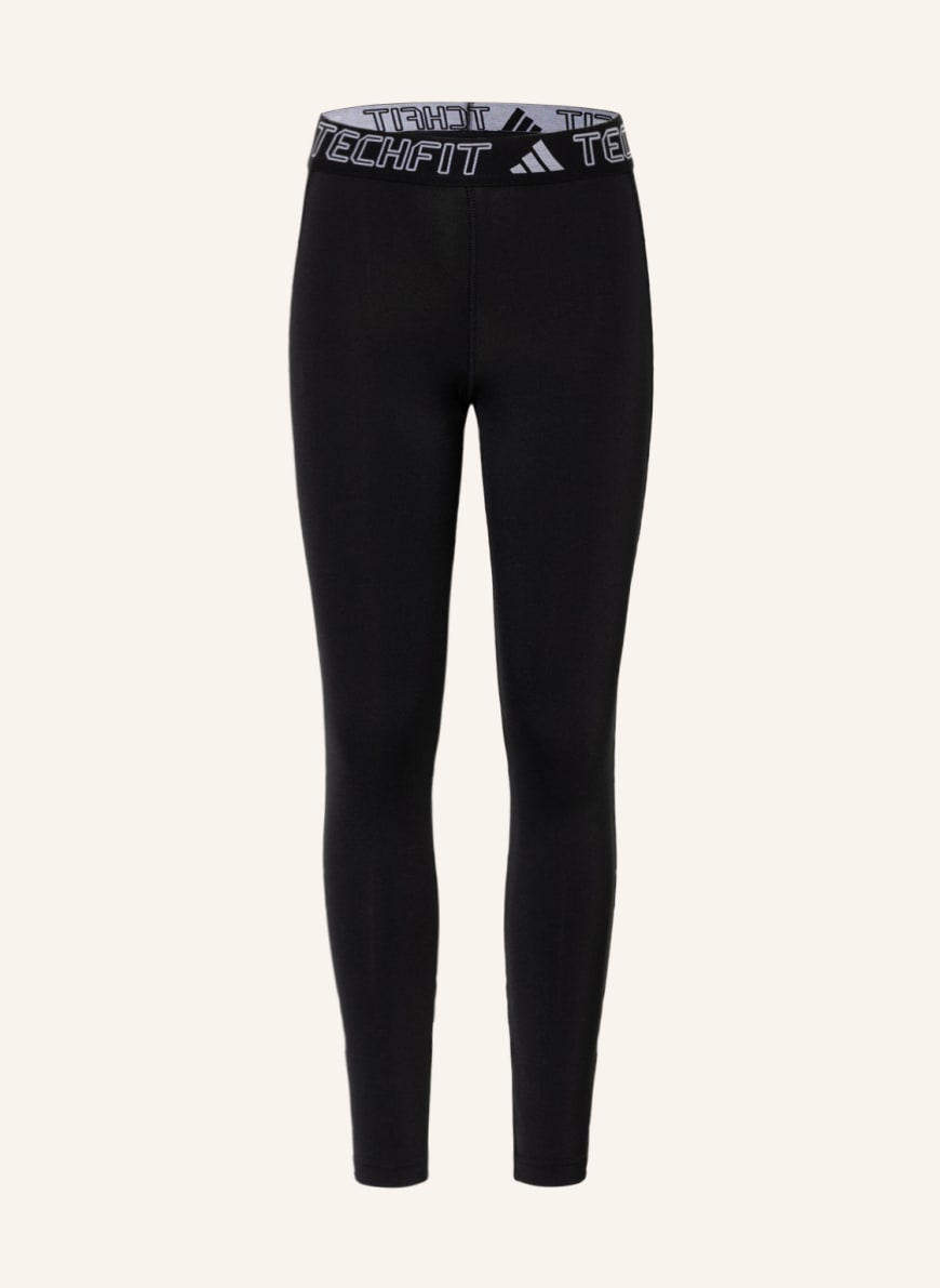 adidas Tights TECH FIT , Farbe: SCHWARZ (Bild 1)