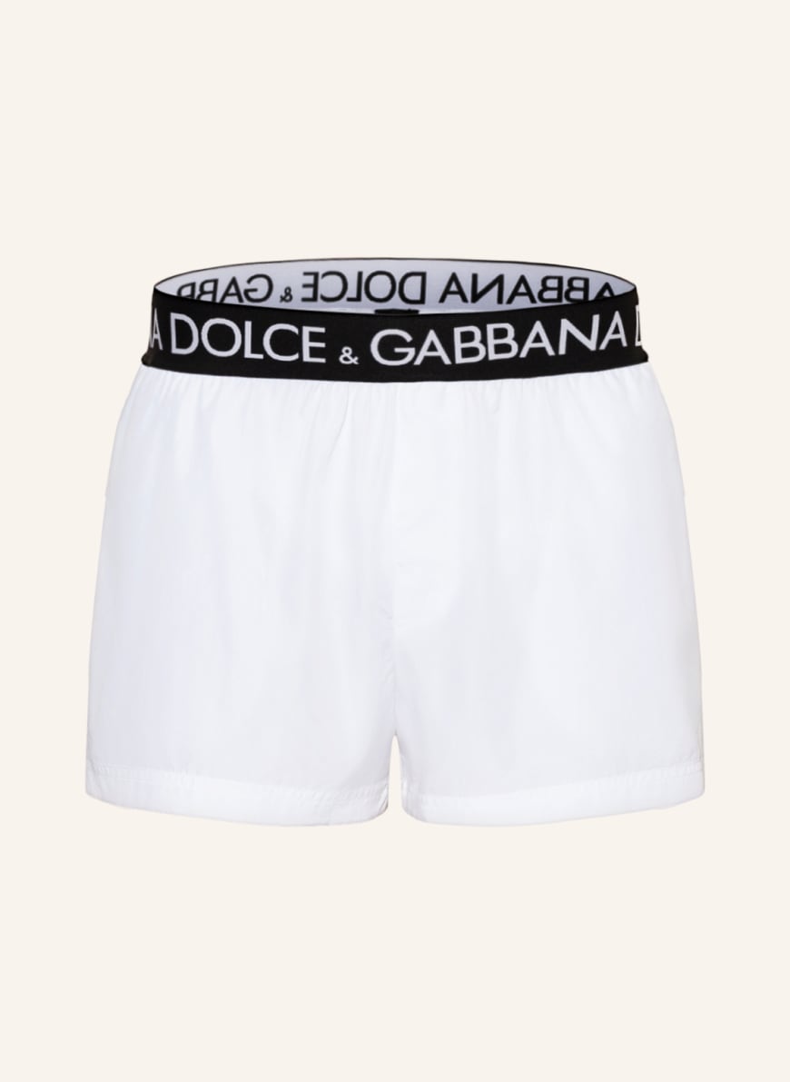 DOLCE & GABBANA Swim shorts in white | Breuninger