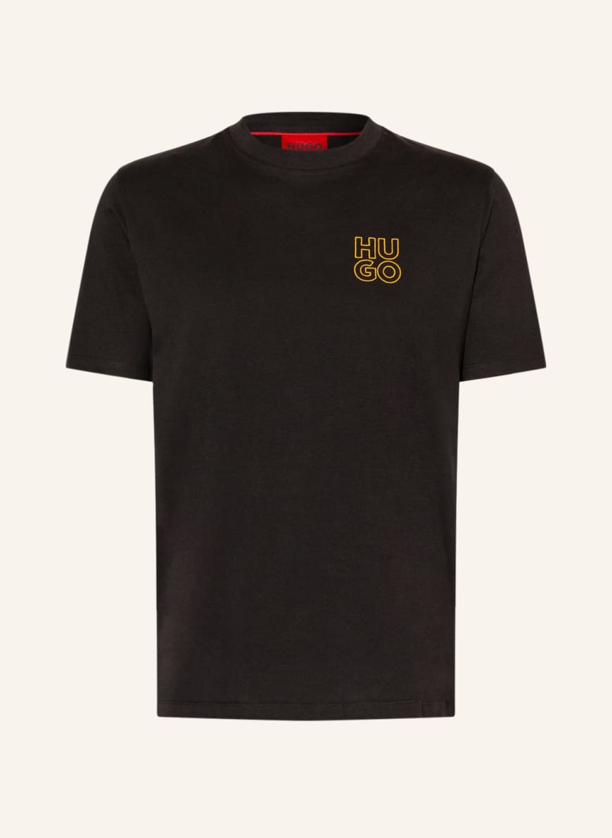 HUGO T-shirt DAIMAN , Color: BLACK (Image 1)