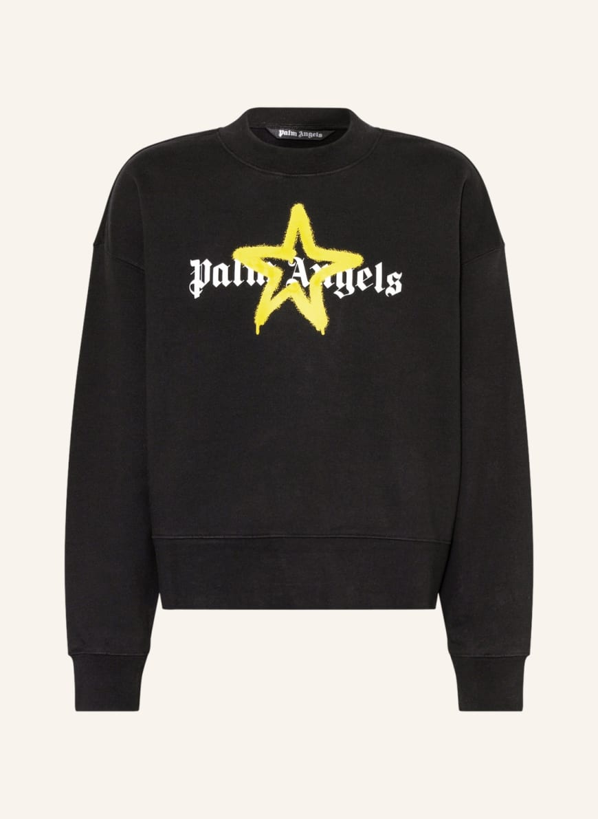 Palm Angels Sweatshirt , Color: BLACK (Image 1)