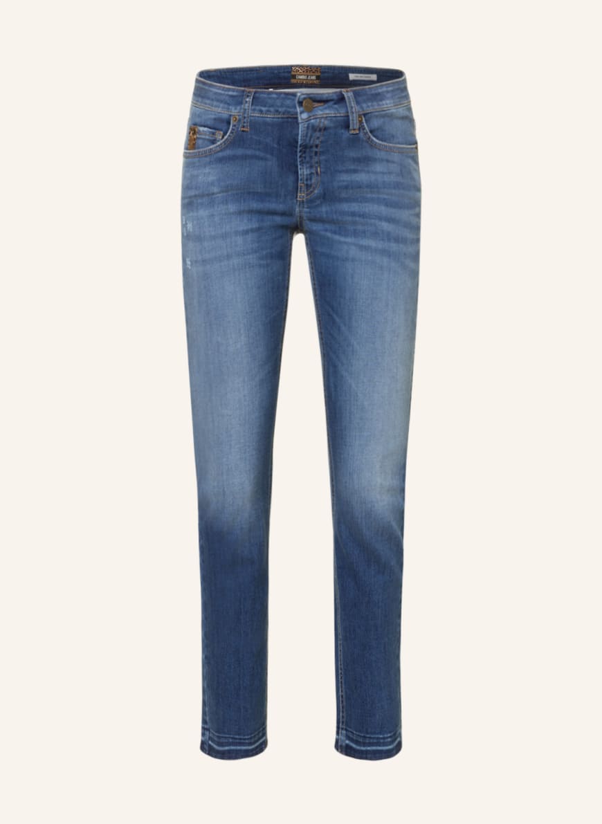 CAMBIO Skinny Jeans LIU, Color: 5132 mid italian open hem (Image 1)