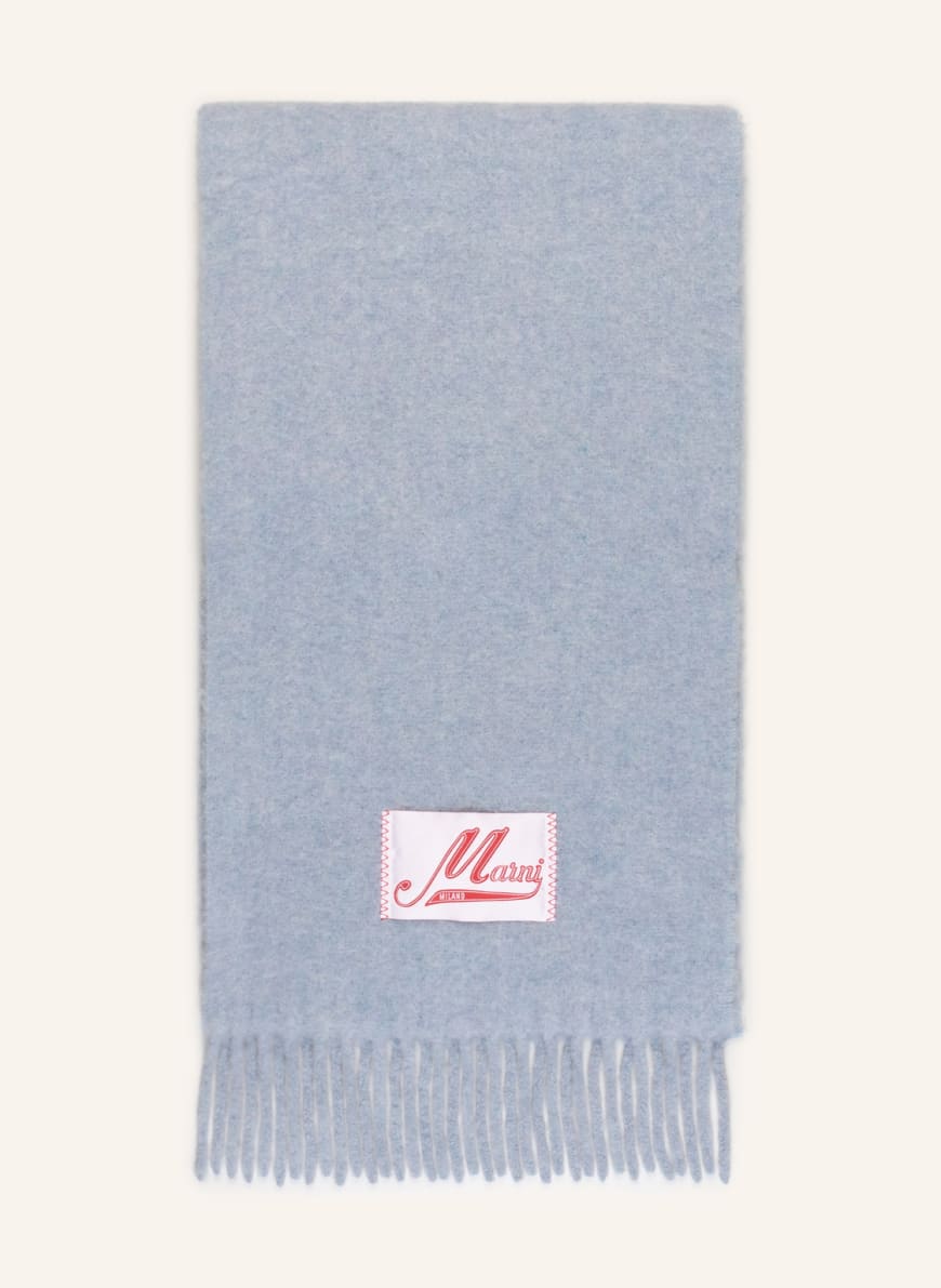 MARNI Alpaca scarf DONNA, Color: LIGHT BLUE (Image 1)