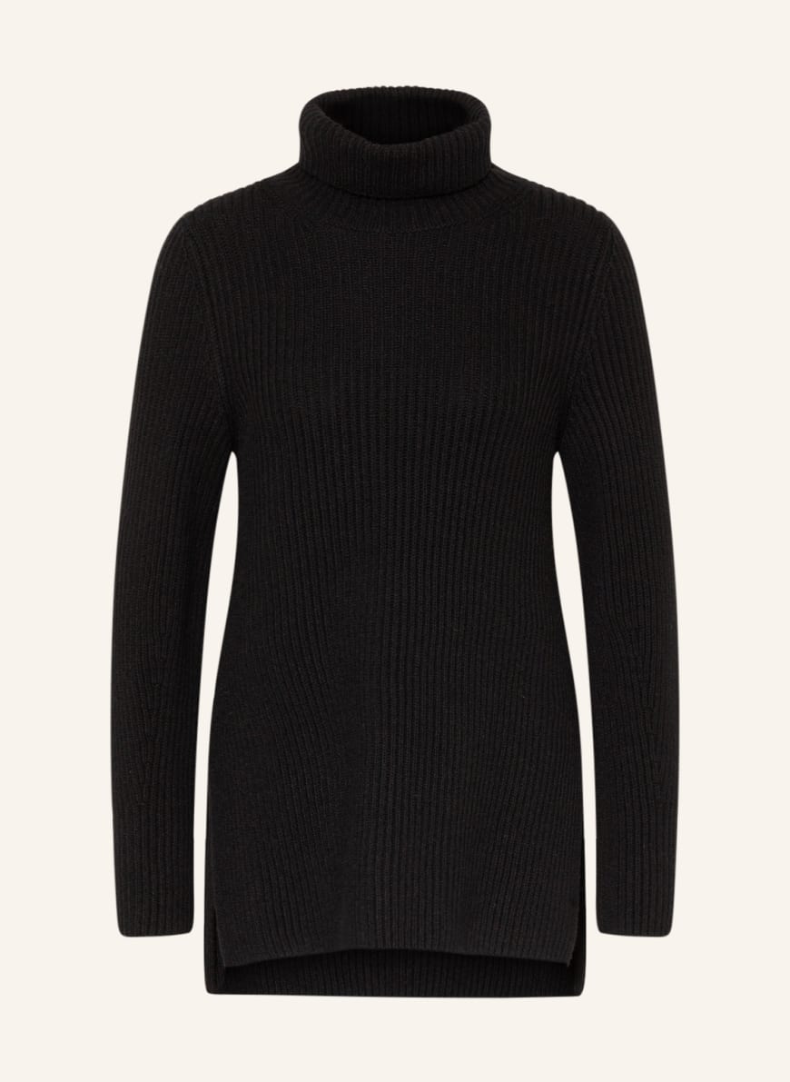 IRIS von ARNIM Turtleneck sweater in cashmere, Color: BLACK (Image 1)