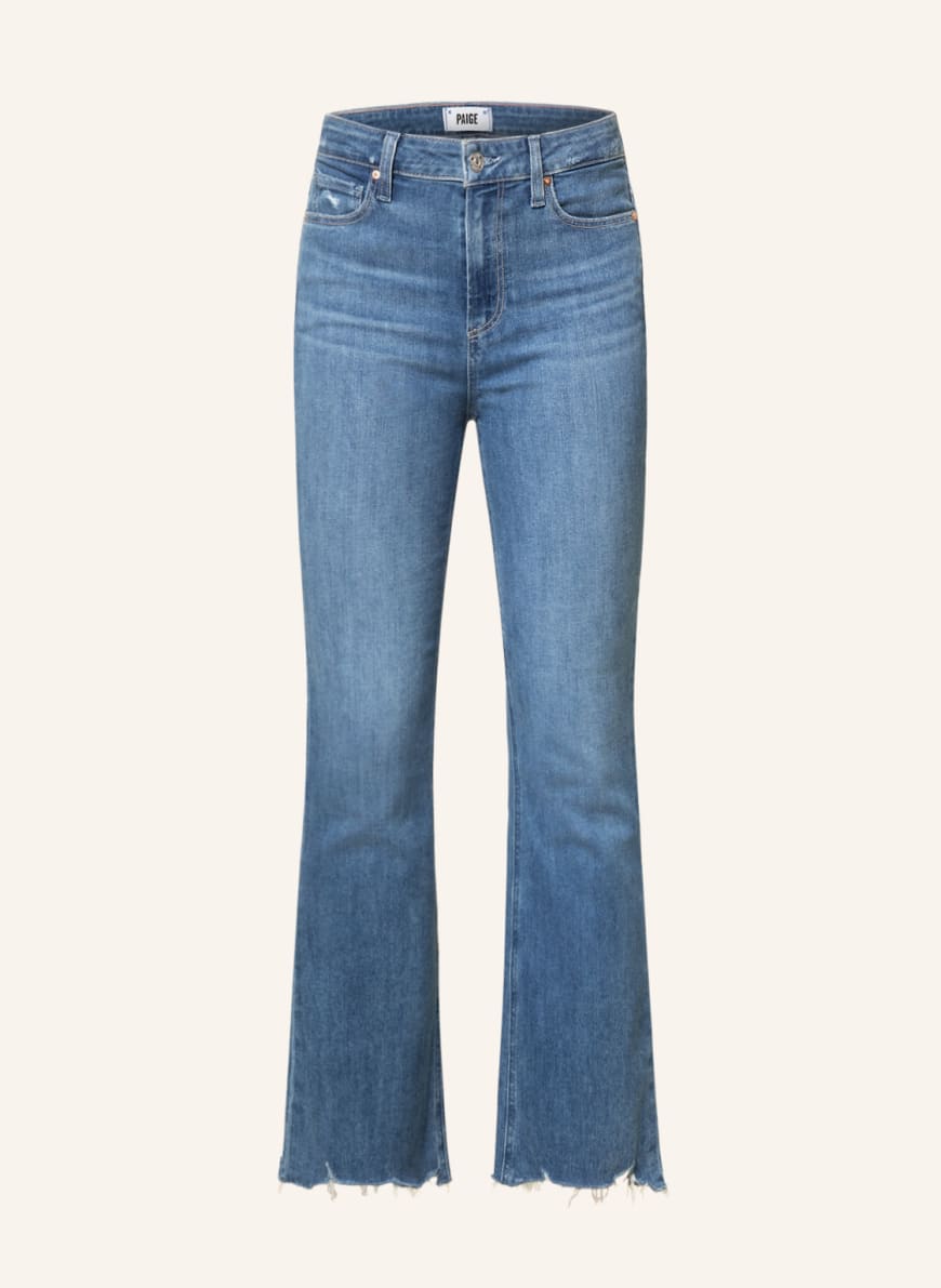 PAIGE Flared Jeans CLAUDINE, Farbe: W7059 EMPIRE W/ ROWDY HEM(Bild 1)