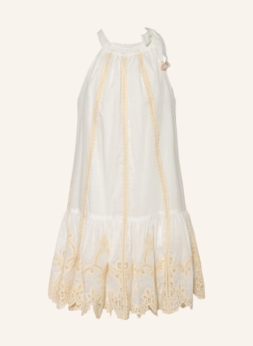 ZIMMERMANN Kleid CLOVER mit Spitze, Farbe: WEISS/ CREME (Bild 1)