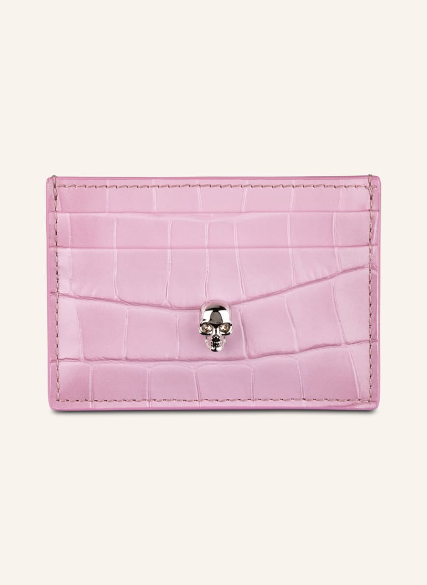 Alexander McQUEEN Card case, Color: PINK (Image 1)