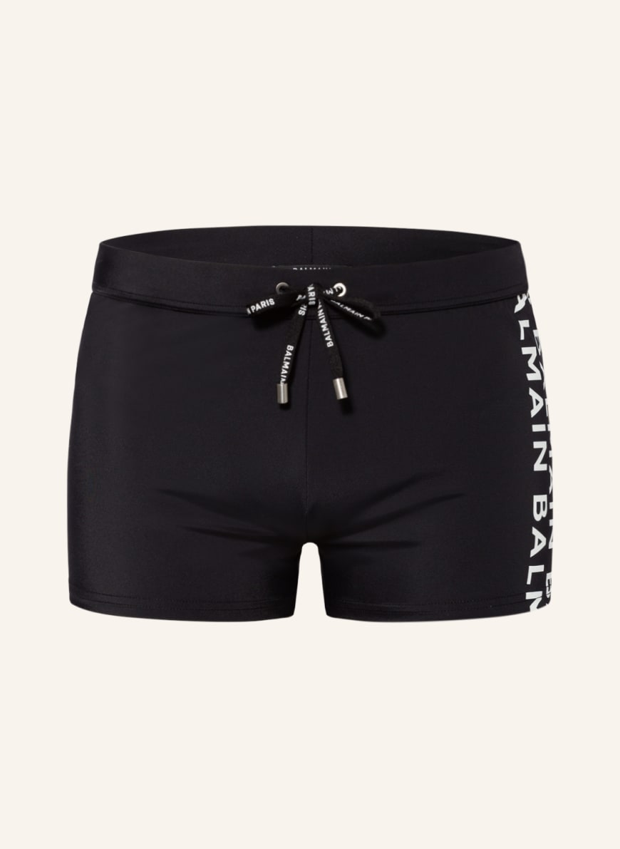 BALMAIN Swim shorts , Color: BLACK (Image 1)