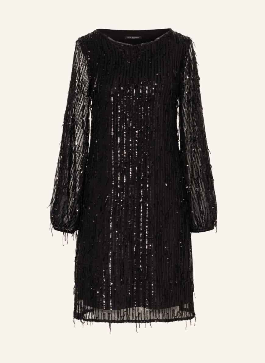 Ana Alcazar Kleid mit Pailletten, Farbe: SCHWARZ (Bild 1)