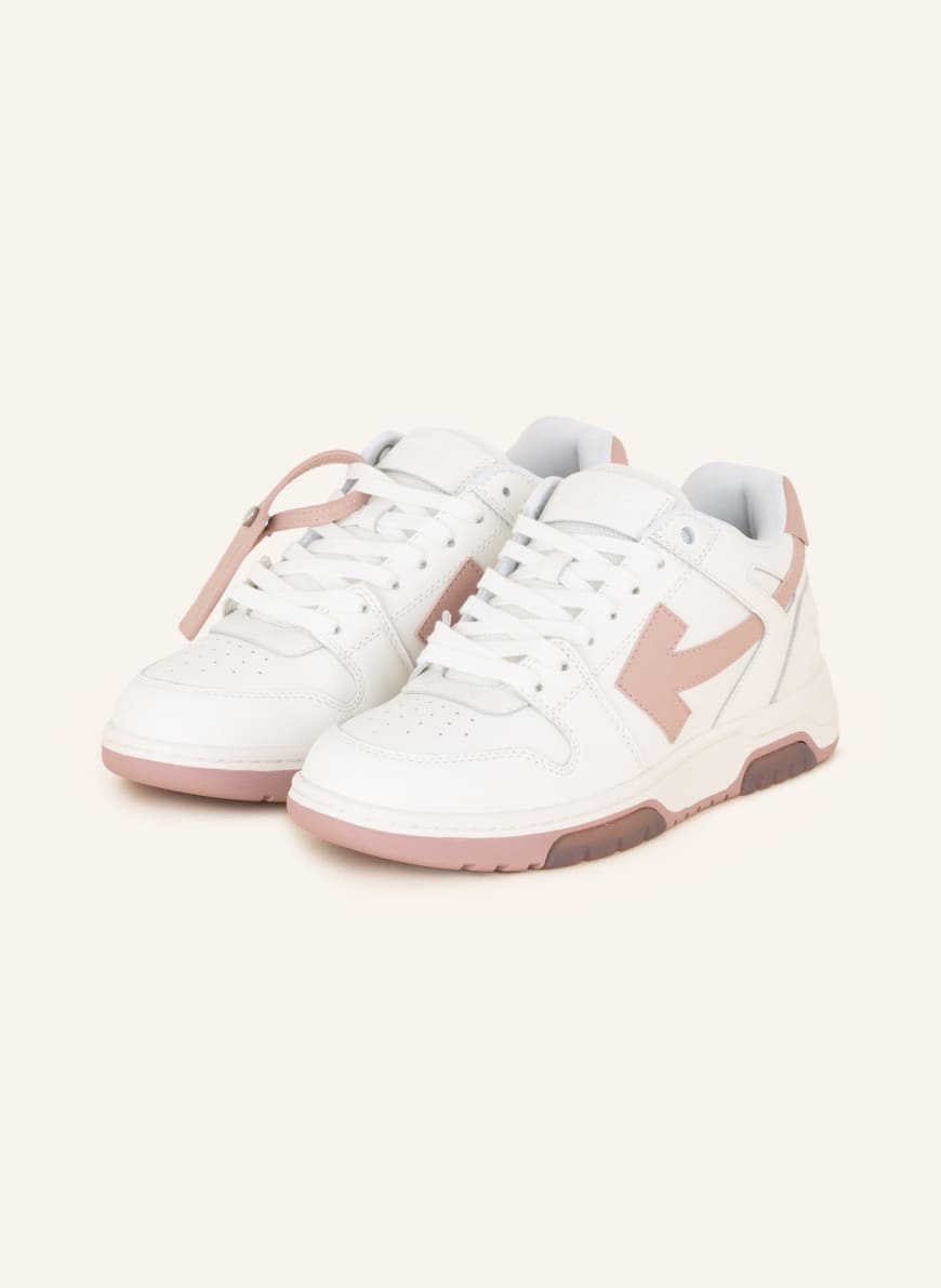 Off-White Sneaker OUT OF OFFICE, Farbe: WEISS/ ROSA (Bild 1)
