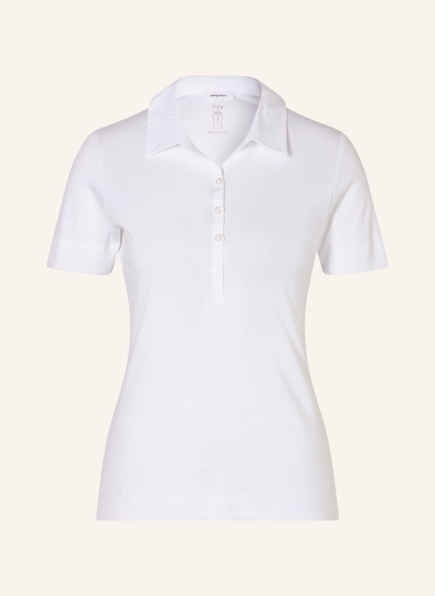 darling harbour Jersey polo shirt, Color: WHITE (Image 1)