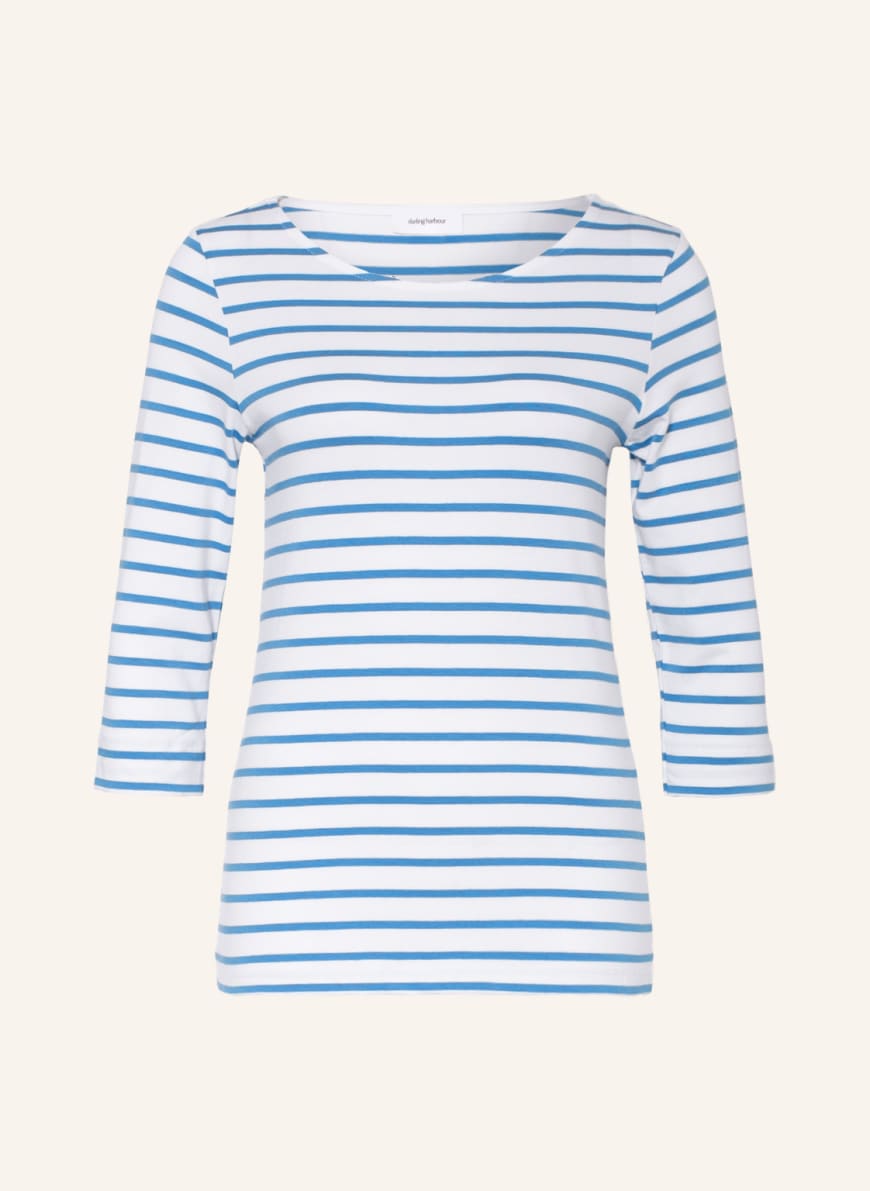 darling harbour Shirt with 3/4 sleeves , Color: WHITE/ LIGHT BLUE(Image 1)