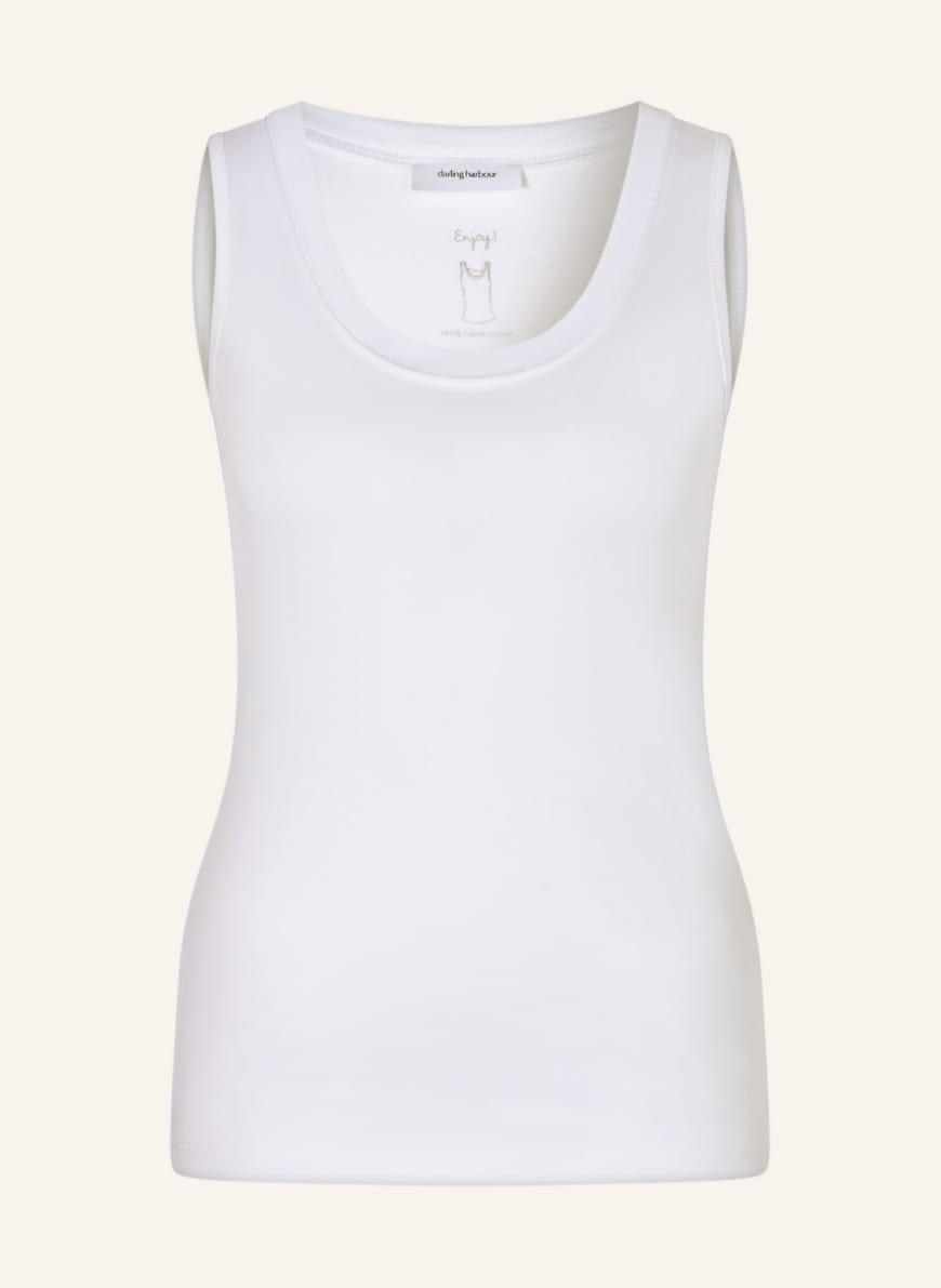 darling harbour Top, Color: WHITE (Image 1)