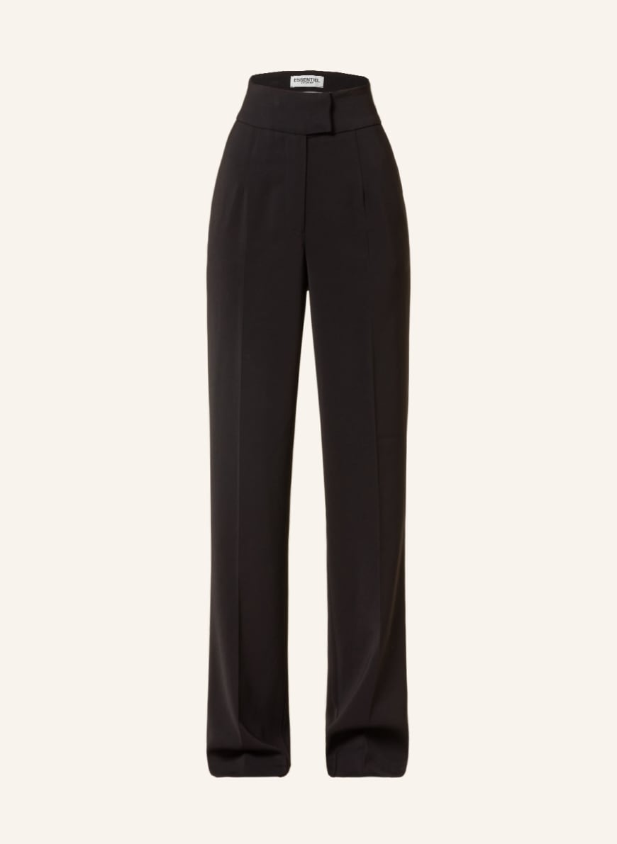ESSENTIEL ANTWERP Wide leg trousers CORE , Color: BLACK(Image 1)