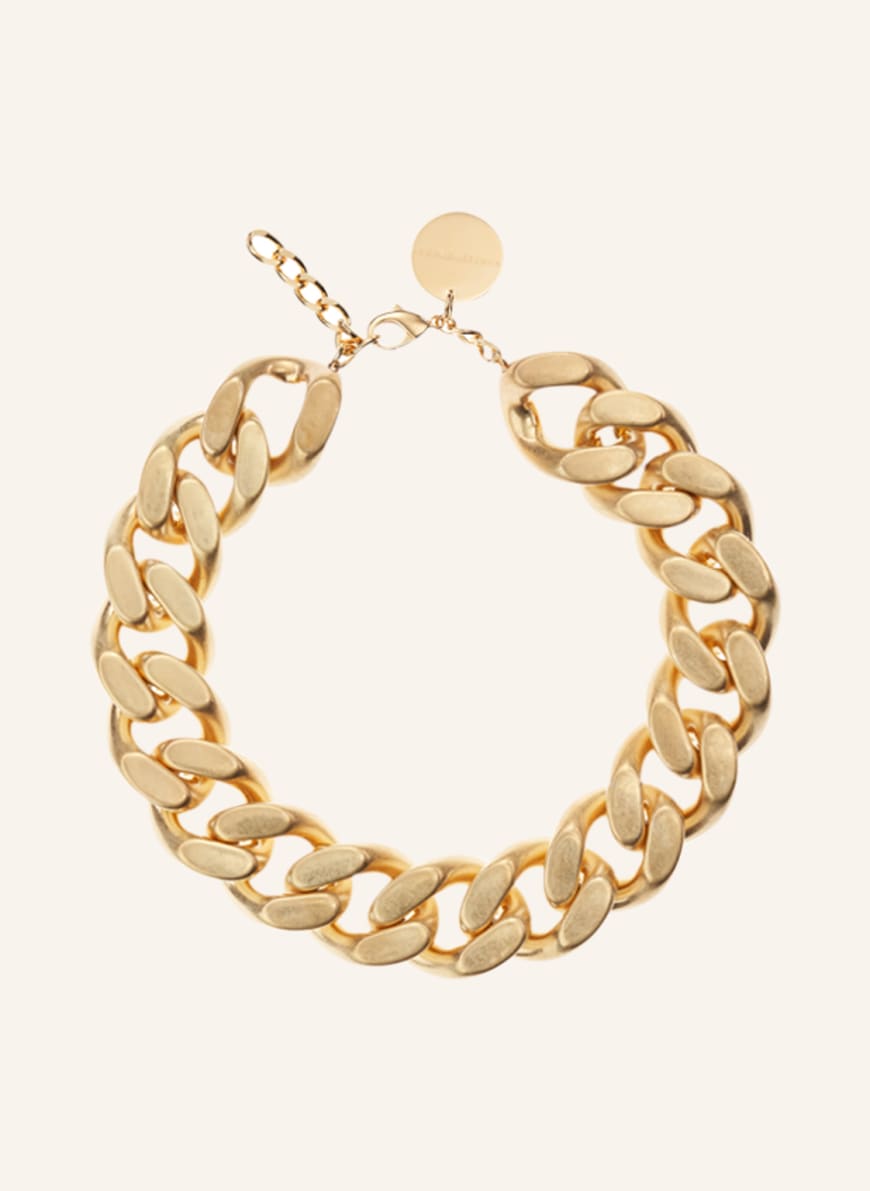 VANESSA BARONI Halskette BIG FLAT CHAIN, Farbe: GOLD (Bild 1)