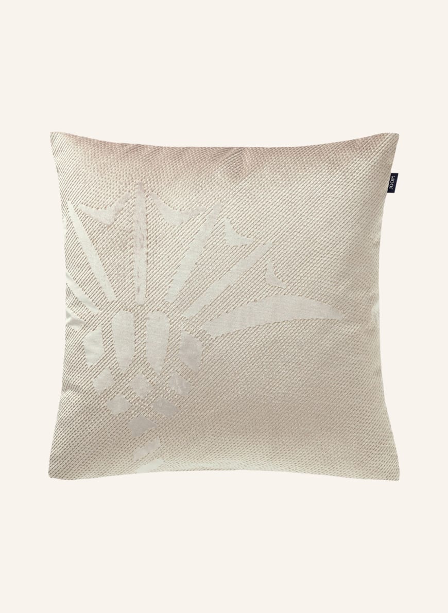 JOOP! Velvet decorative cushion cover JOOP! DIMENSION, Color: CREAM (Image 1)
