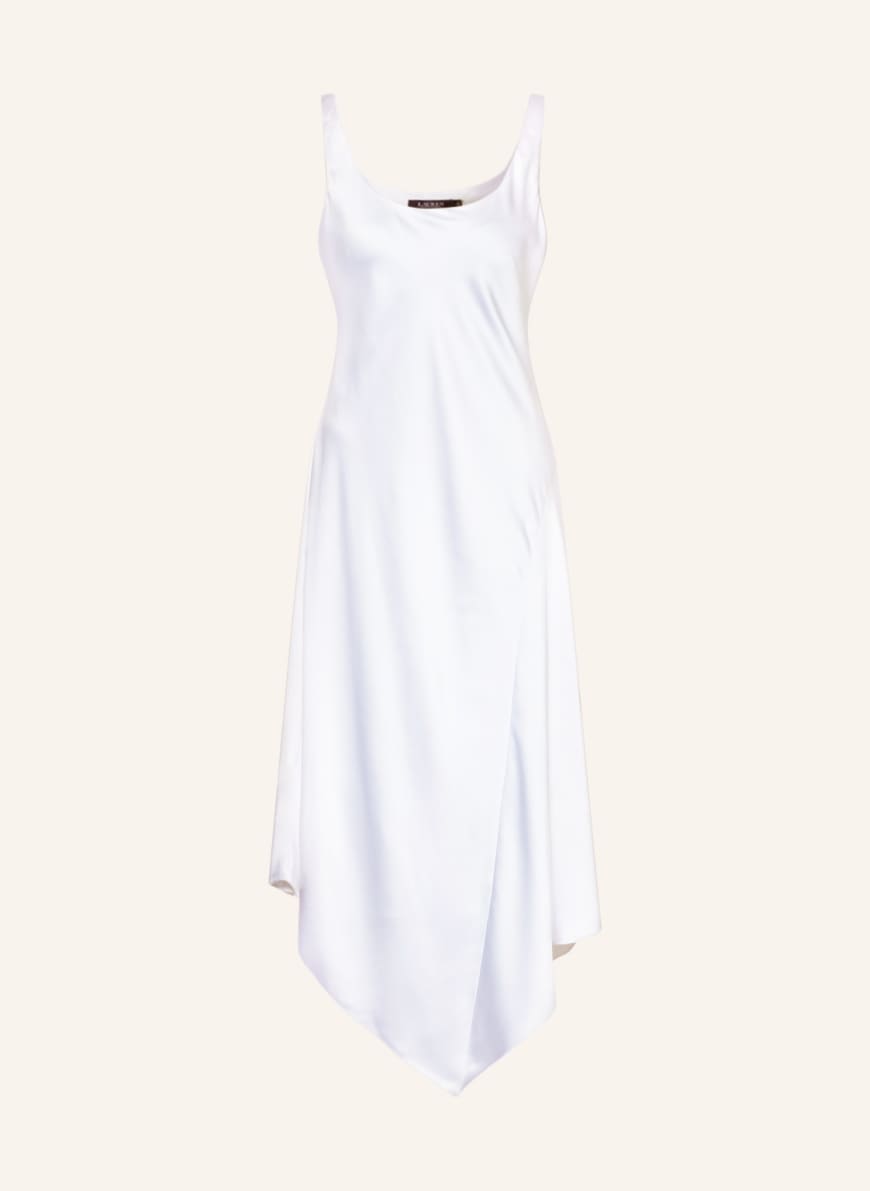 LAUREN RALPH LAUREN Satin dress KENDRA, Color: WHITE (Image 1)