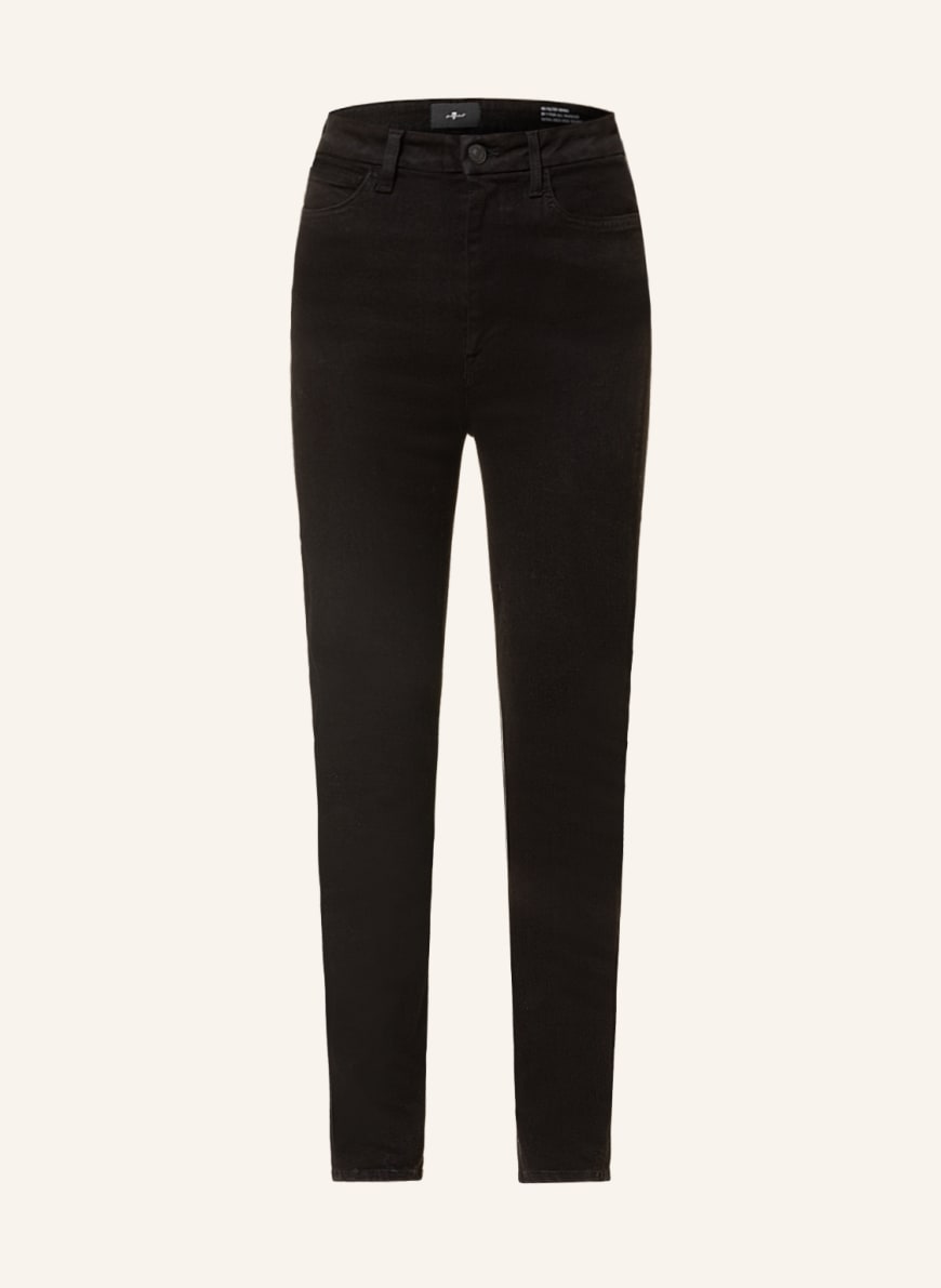 7 for all mankind Skinny jeans ORCHID, Color: OC BLACK (Image 1)