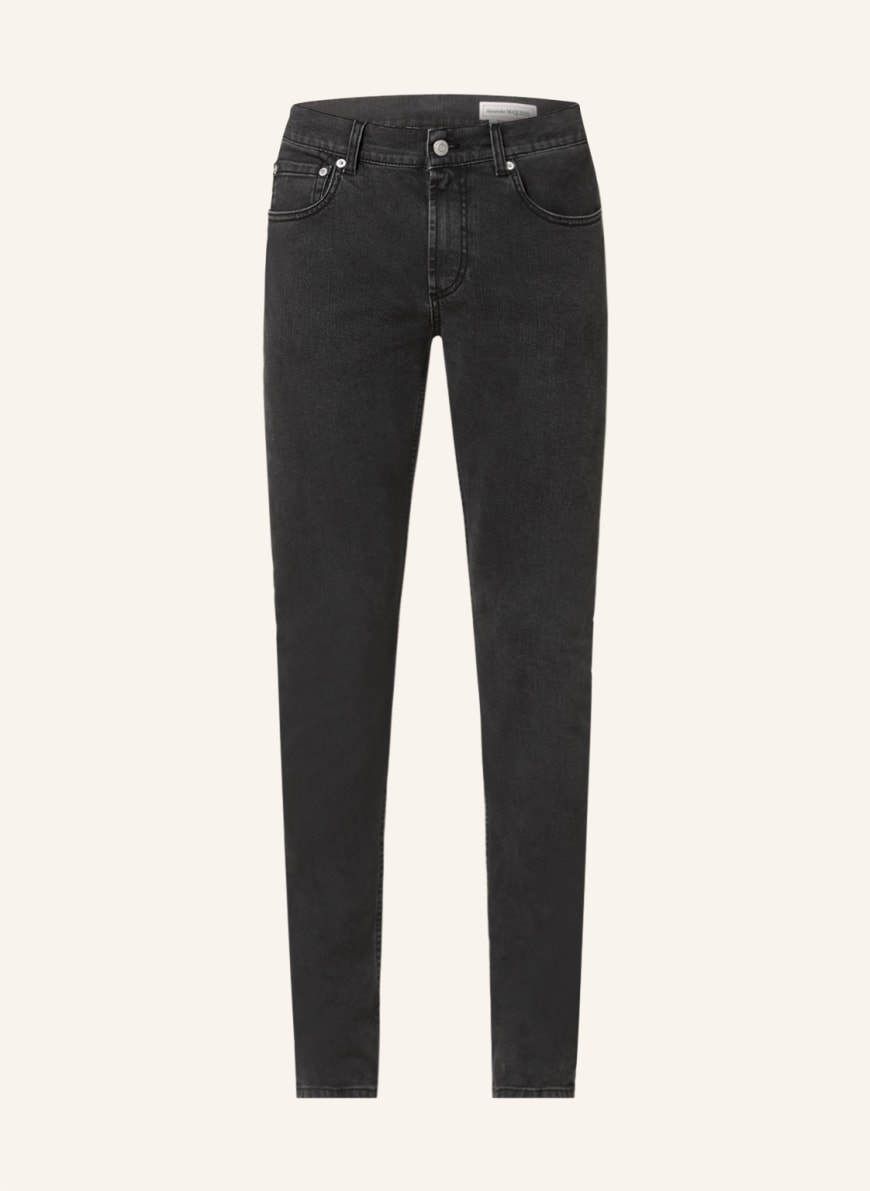 Alexander McQUEEN Jeans Extra Slim Fit , Farbe: 1001 black washed (Bild 1)