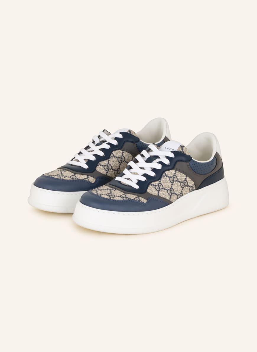 GUCCI Sneakers GG SUPREME in blue/ beige | Breuninger