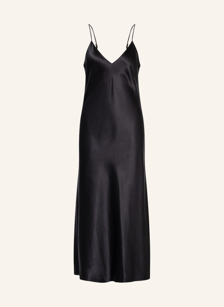 JOSEPH Silk dress CLEA, Color: BLACK (Image 1)