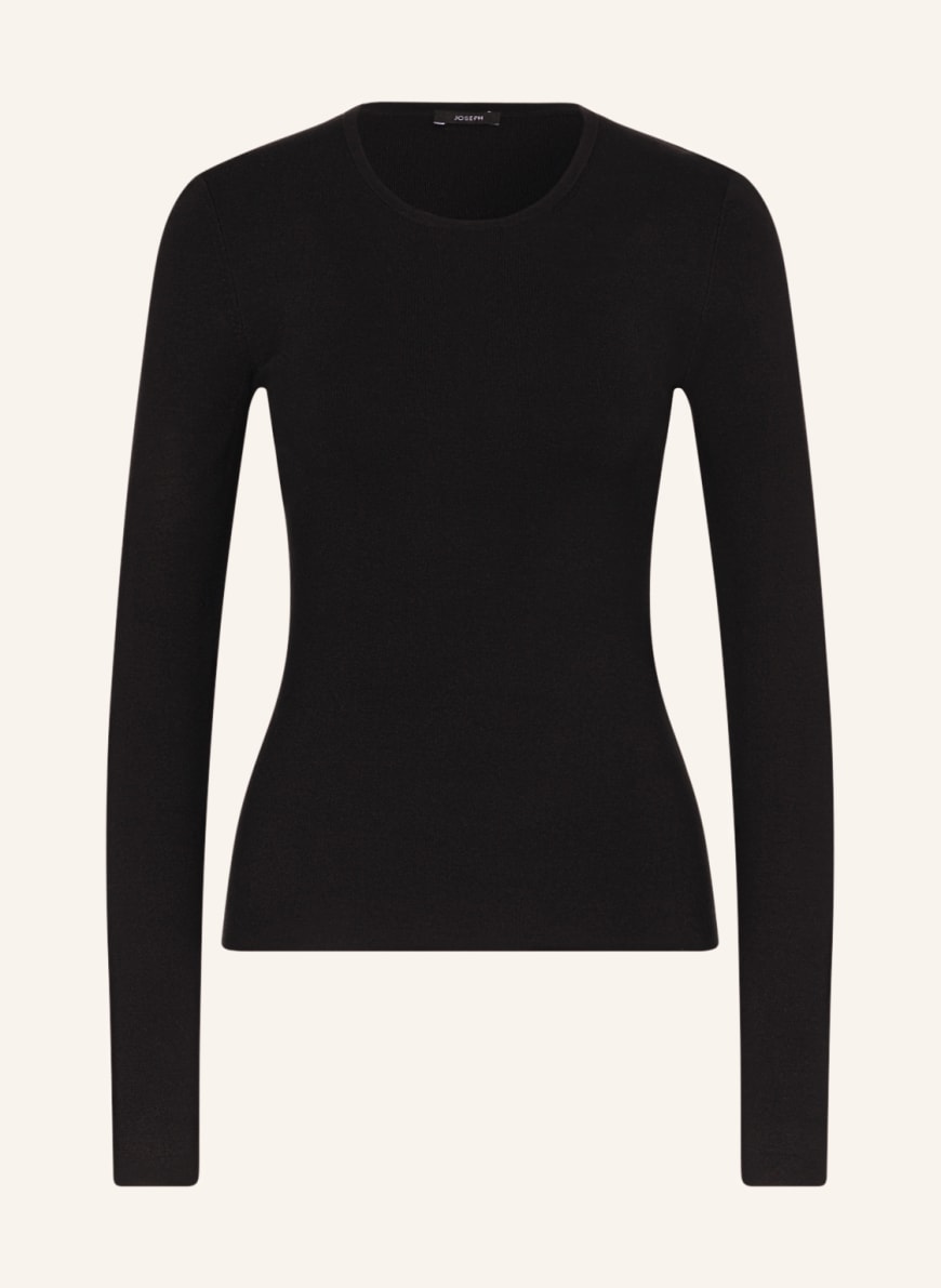 JOSEPH Sweater with silk, Color: BLACK (Image 1)