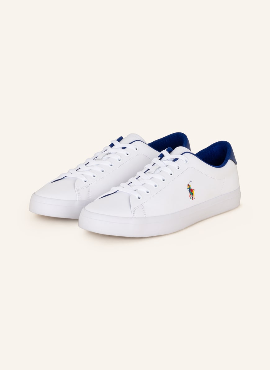 POLO RALPH LAUREN Sneakers LONGWOOD, Color: WHITE/ BLUE (Image 1)