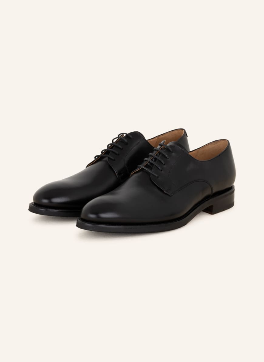 Cordwainer Lace-up Shoes MERSEY, Color: BLACK (Image 1)