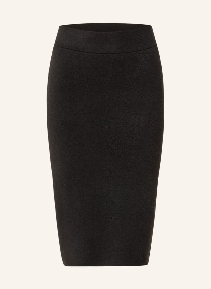 OPUS Knit skirt RONKA, Color: BLACK (Image 1)