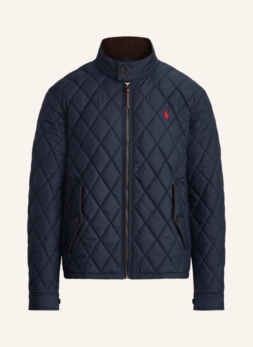 POLO RALPH LAUREN Quilted jacket , Color: DARK BLUE (Image 1)