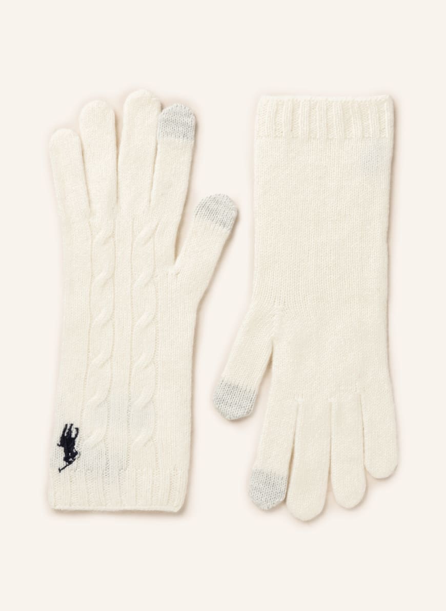 POLO RALPH LAUREN Gloves, Color: CREAM (Image 1)