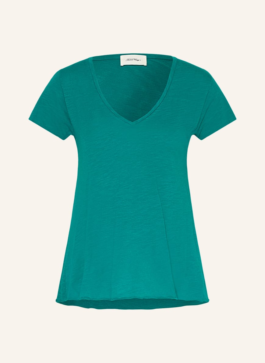 American Vintage T-Shirt JACKSONVILLE , Farbe: PETROL (Bild 1)