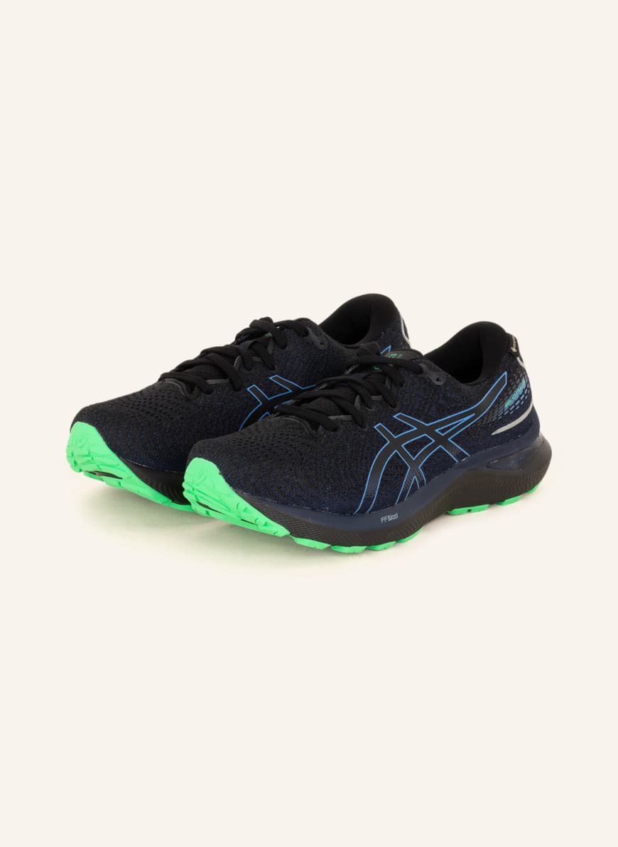 ASICS Running shoes GEL-CUMULUS™ 24 GTX, Color: BLACK/ DARK BLUE(Image 1)